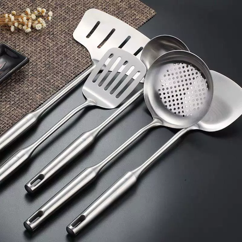 Okonomiyaki Spatula - 304 Stainless Steel Wok Spatula Metal