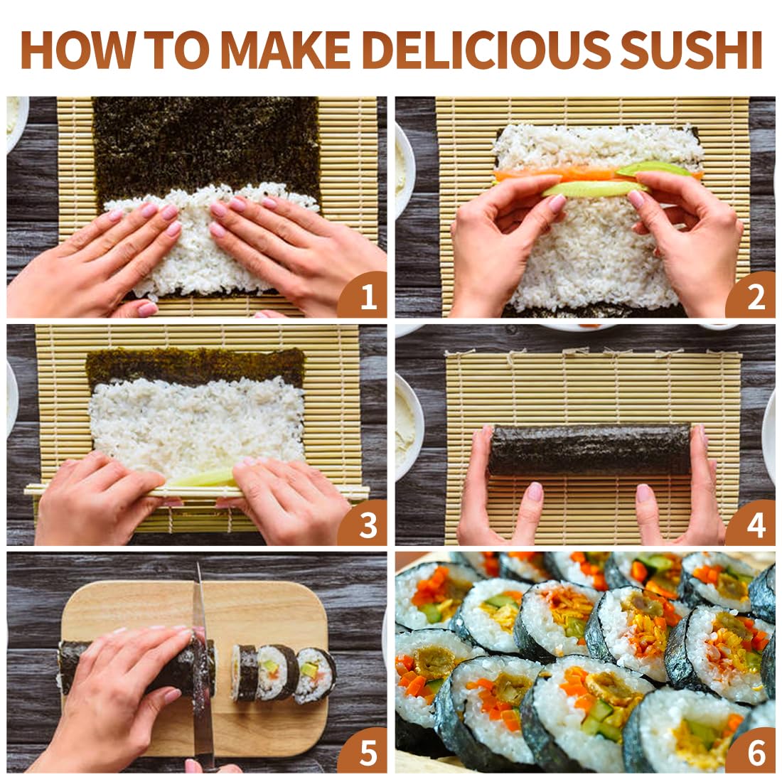 Sushi Making Set With Various  - Spring Roll Wrapper 评论和价格