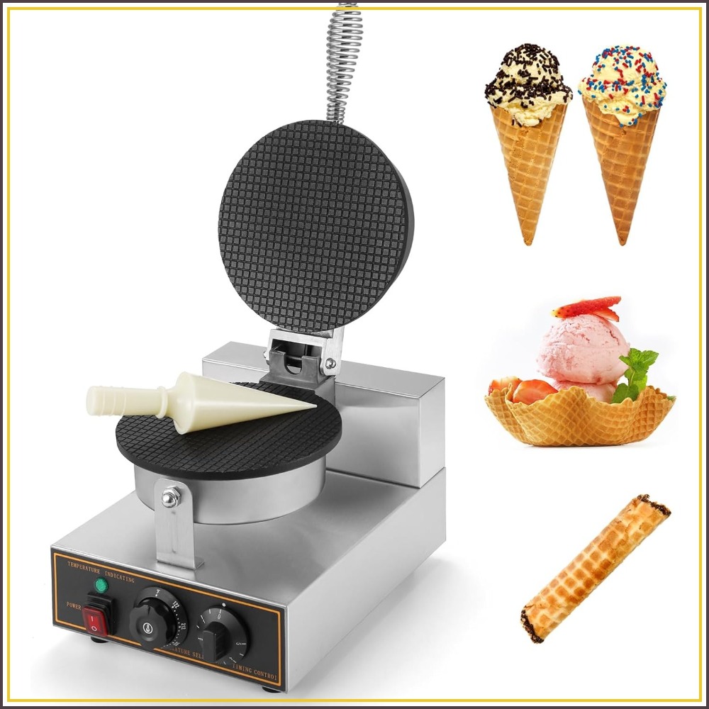 1200W Commercial Waffle Cone M - Waffle Cone Maker 评论和价格