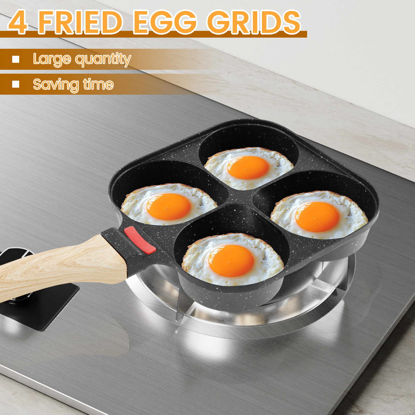 Egg Frying Pan Nonstick Pancak - Egg Waffle Pan 评论和价格