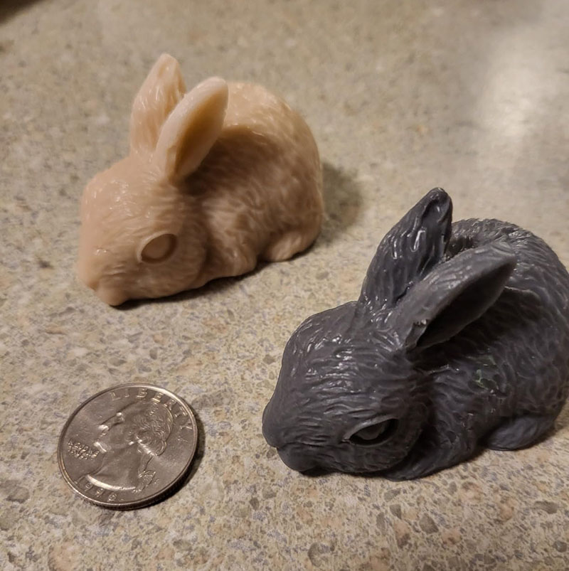 3D Rabbit Silicone Soap Mold E - Bunny Cake Mold 评论和价格