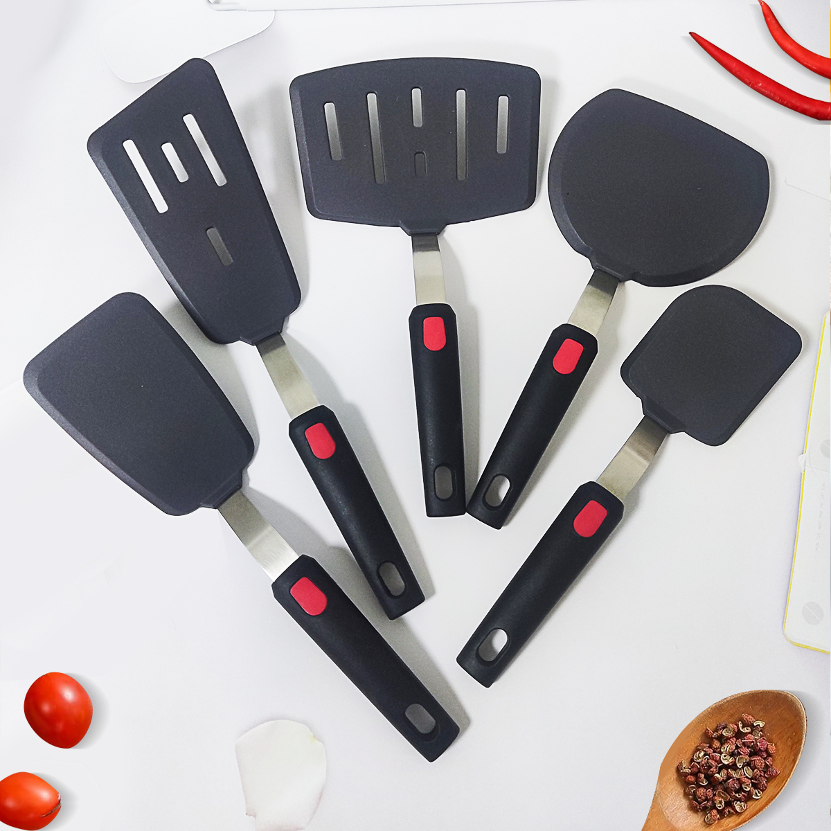 Silicone cooking utensils, tep - Okonomiyaki Spatula 评论和价格
