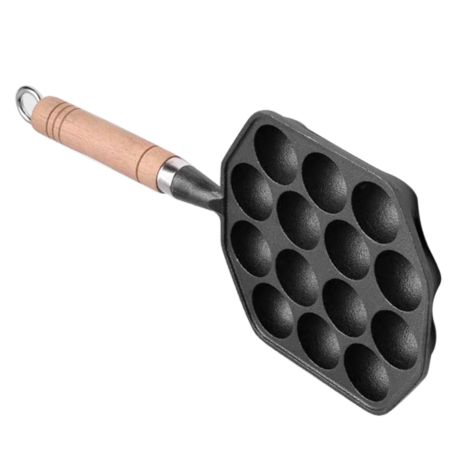 14 Holes Takoyaki Pan Nonstick - Mini Pancake Griddle 评论和价格