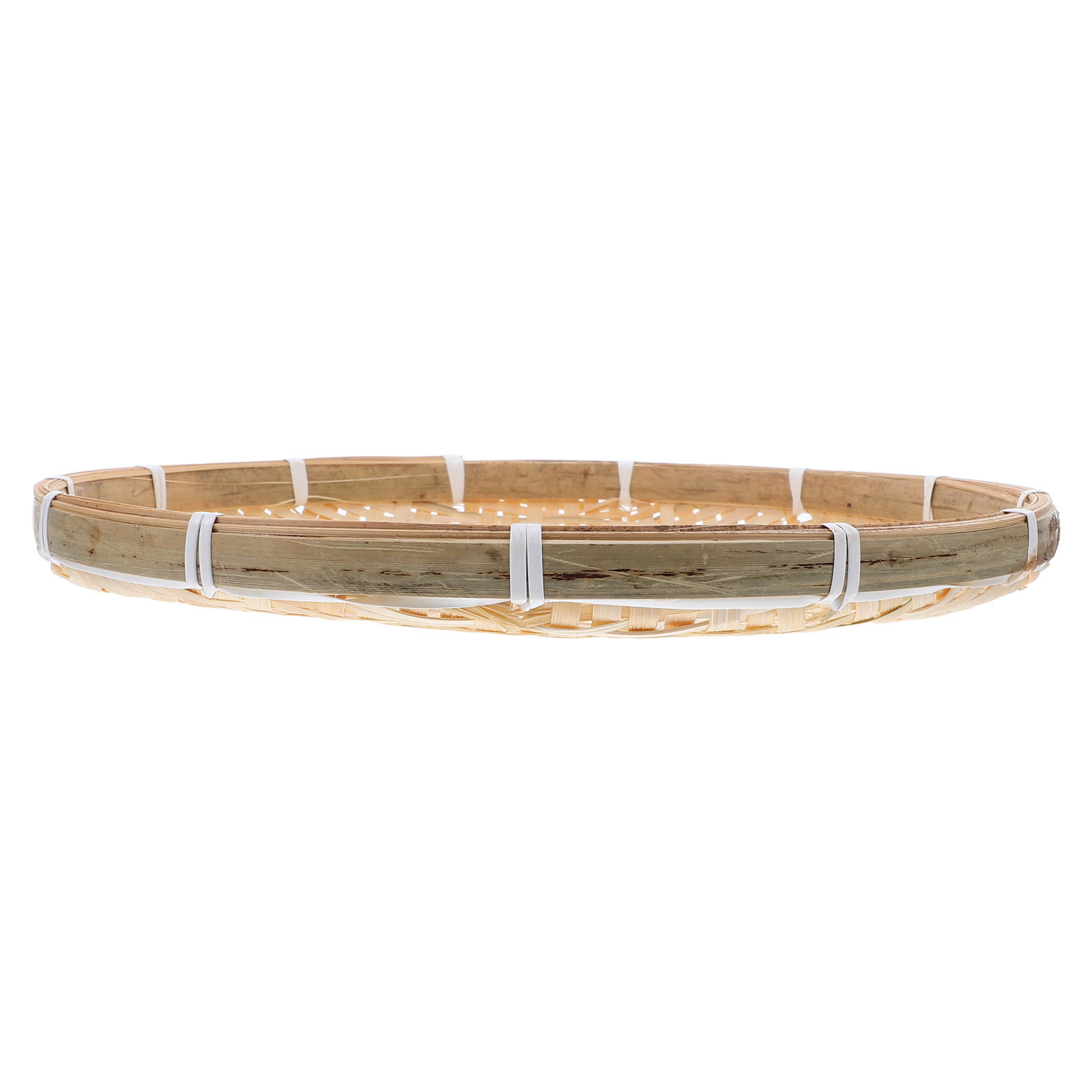 35Cm Round Bamboo Sieve Basket - Dim Sum Basket 评论和价格