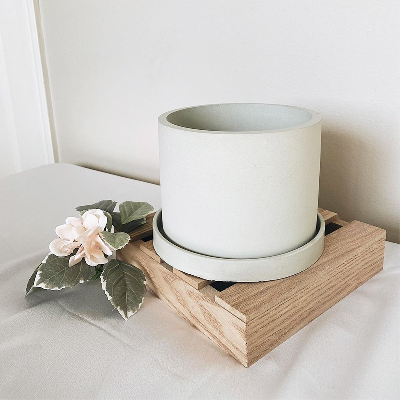 Large Round Flower Pot Cement  - Potsticker Mold 评论和价格