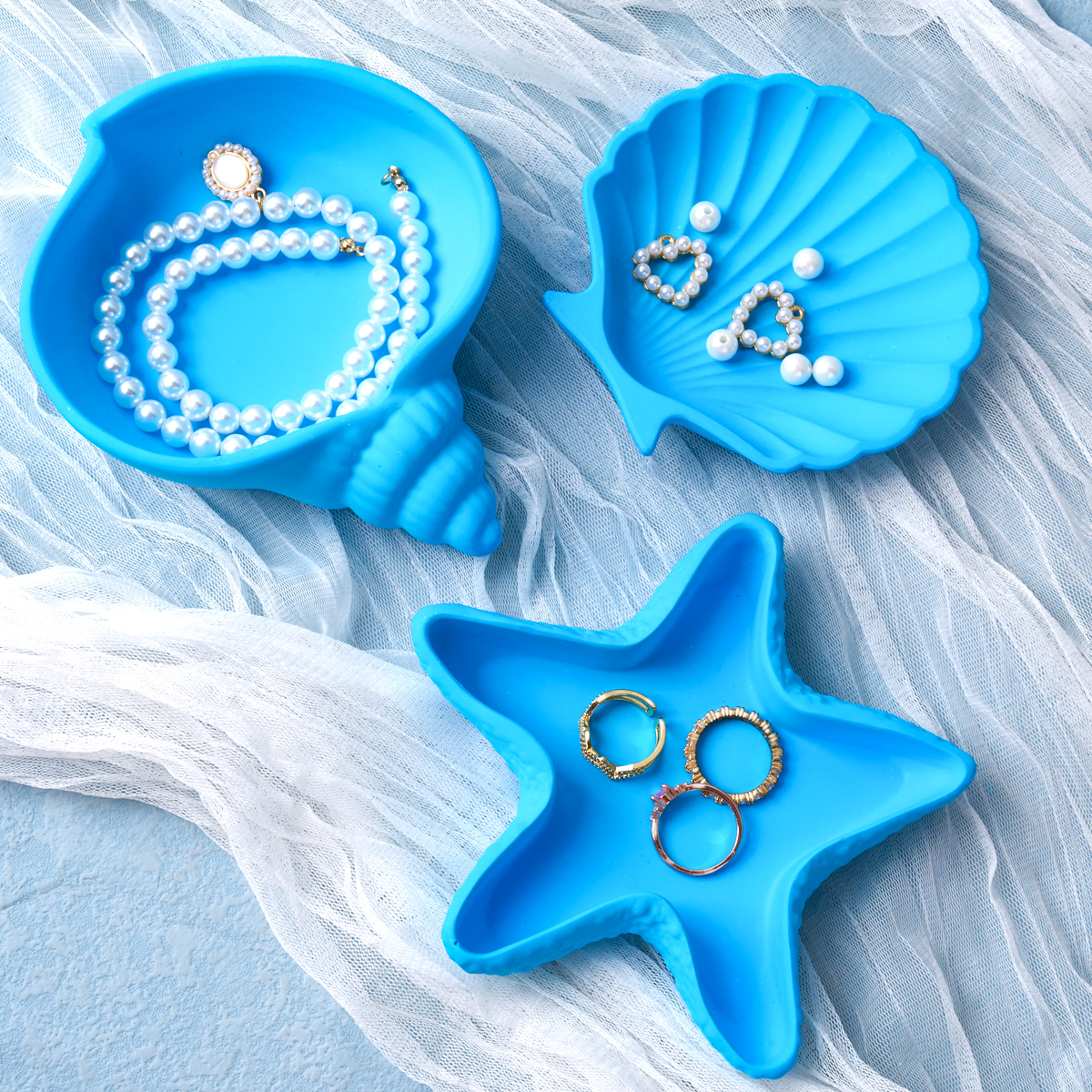 DIY Concrete Starfish Starage  - Potsticker Mold 评论和价格