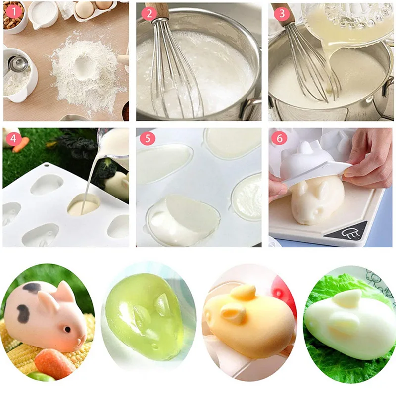 Silicone 3D Bunny Rabbit Cake  - Bunny Cake Mold 评论和价格