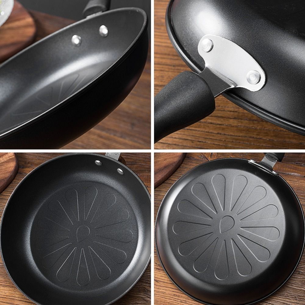 Round Egg Frying Pan 12/18/26/ - Egg Waffle Pan 评论和价格