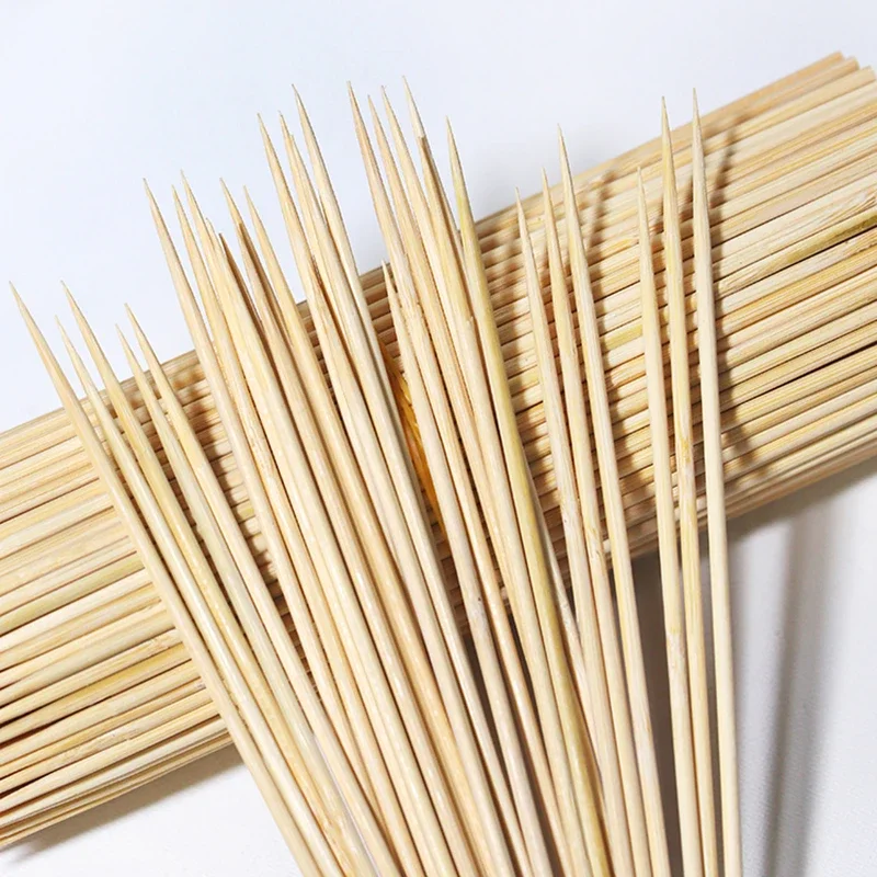 90Pcs Bamboo Stick Food Grade  - Corn Dog Stick 评论和价格