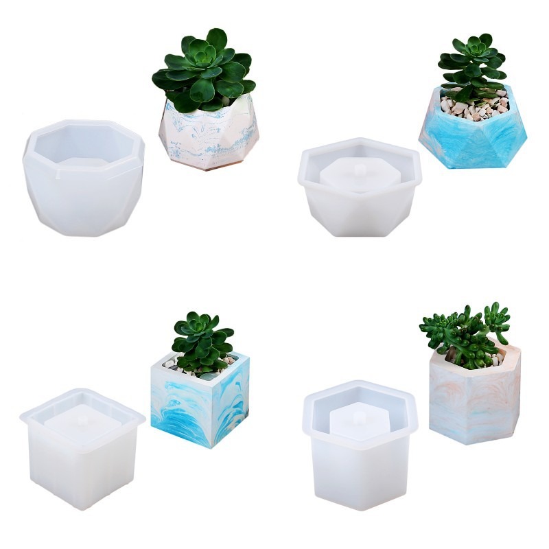 Succulent Flowerpot Silicone M - Potsticker Mold 评论和价格