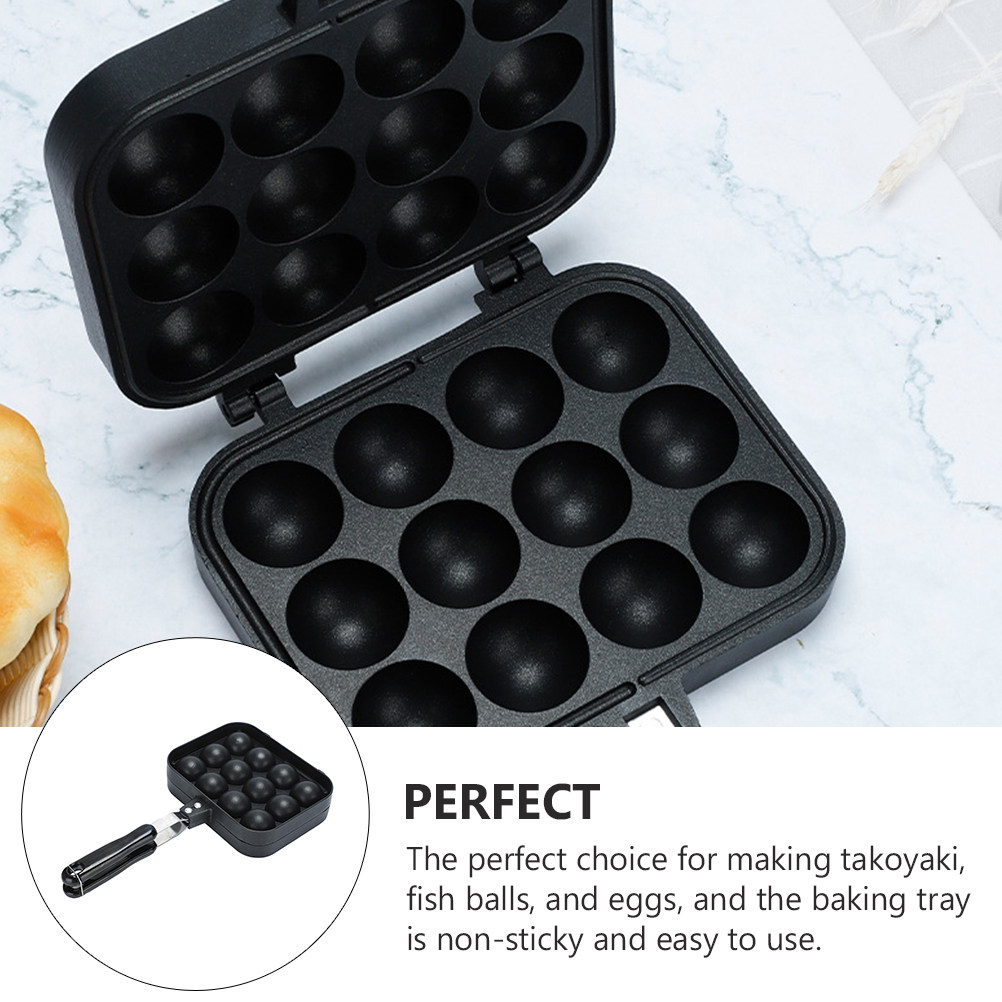 Household Egg Pan 12-Holes Non - Takoyaki Grill Plate 评论和价格