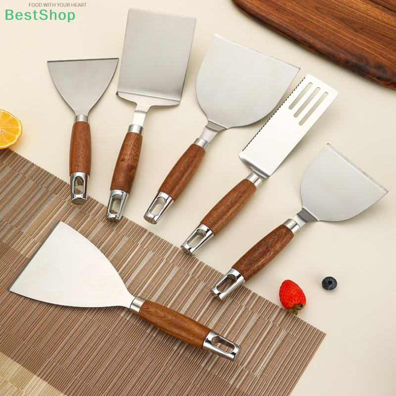 Stainless Steel Frying Shovel  - Okonomiyaki Spatula 评论和价格