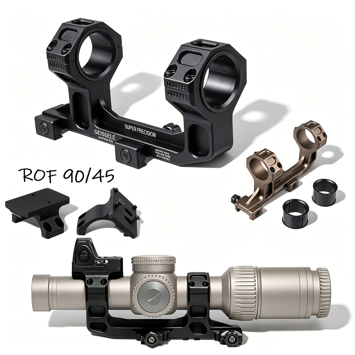 GEISSELE Scope Mount Rings Opt - Spring Roll Wrapper 评论和价格