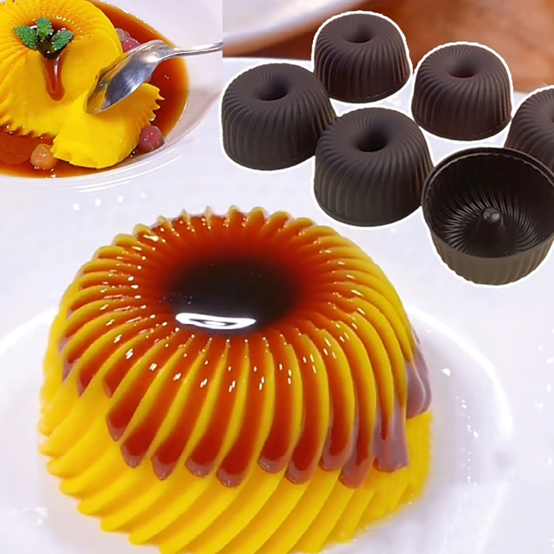 C 1pc Caramel Pudding Jelly Pa - Donut Mold Silicone 评论和价格