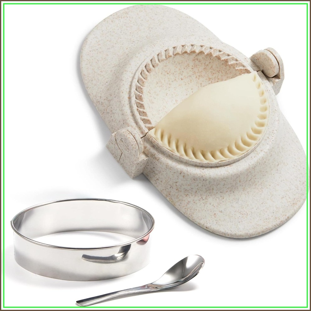 5 Inch Extra Large Empanada Ma - Dumpling Press Set 评论和价格