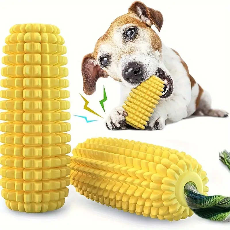 Dog Chew Toys for Aggressive C - Corn Dog Stick 评论和价格