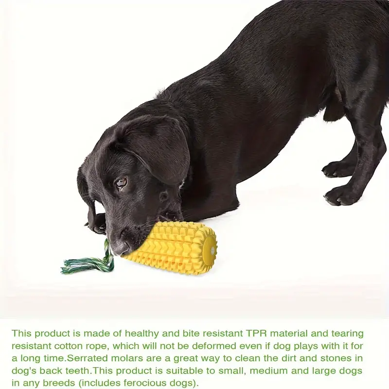 Dog Chew Toys for Aggressive C - Corn Dog Stick 评论和价格
