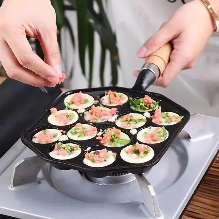 Induction Iron Home Cast Gift  - Takoyaki Grill Plate 评论和价格