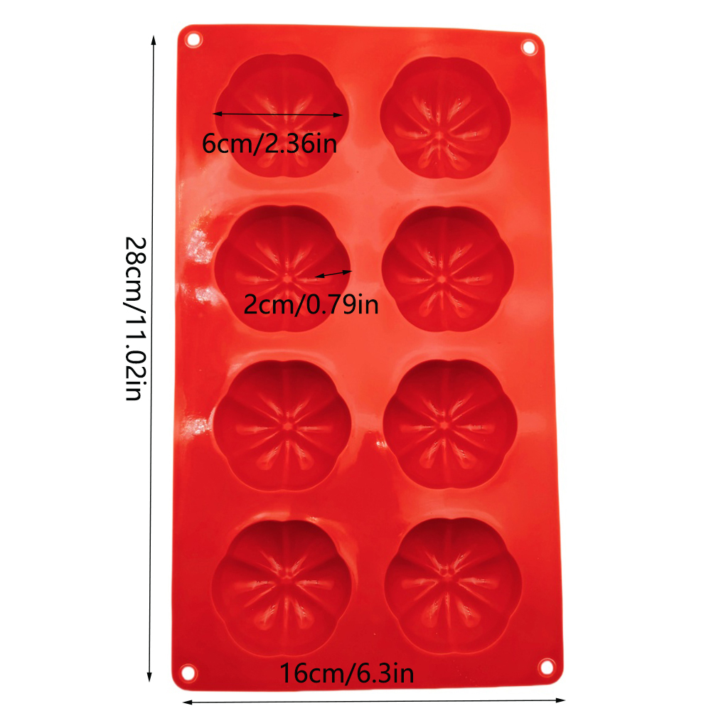 New Arrival 8 Hole 6 Petal Sha - Donut Mold Silicone 评论和价格