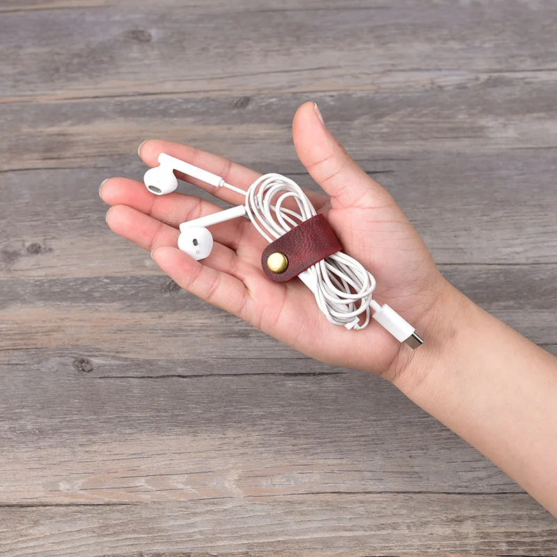 New Genuine Leather Earphone W - Spring Roll Wrapper 评论和价格