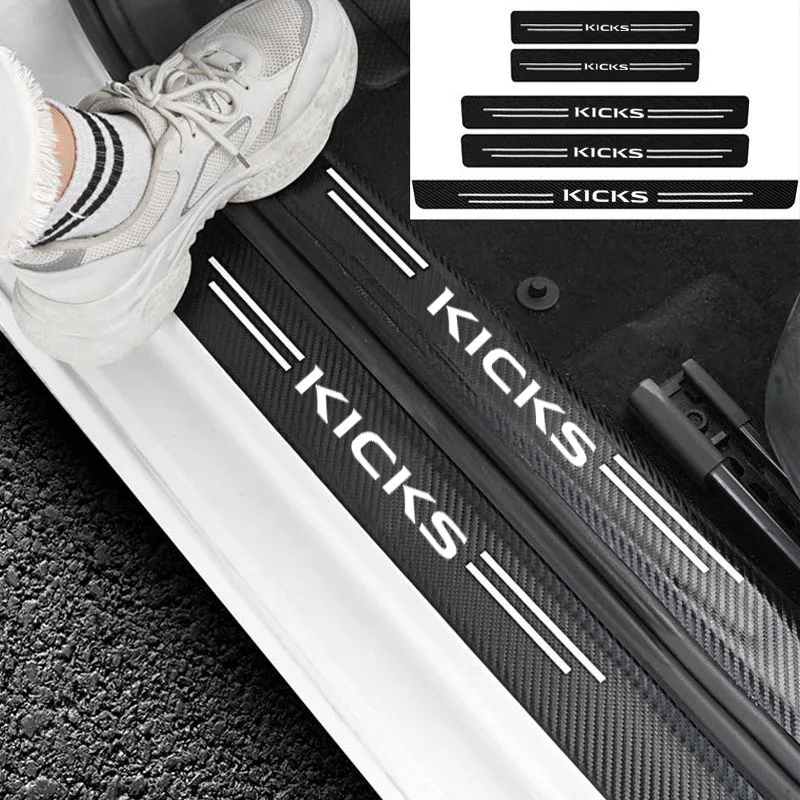 Car Door Sill Guard Plate Thre - Crepe Pan Carbon 评论和价格