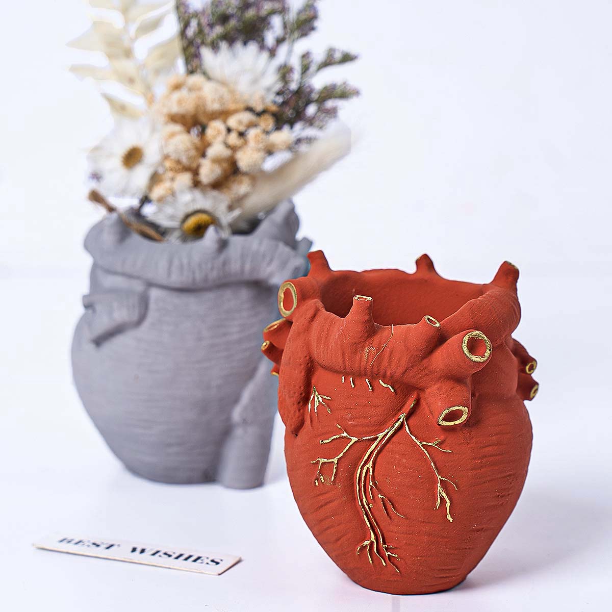 Simulation Heart Vase Silicone - Potsticker Mold 评论和价格