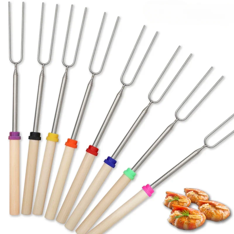 12pcs Telescoping Barbecue For - Hot Dog Press 评论和价格