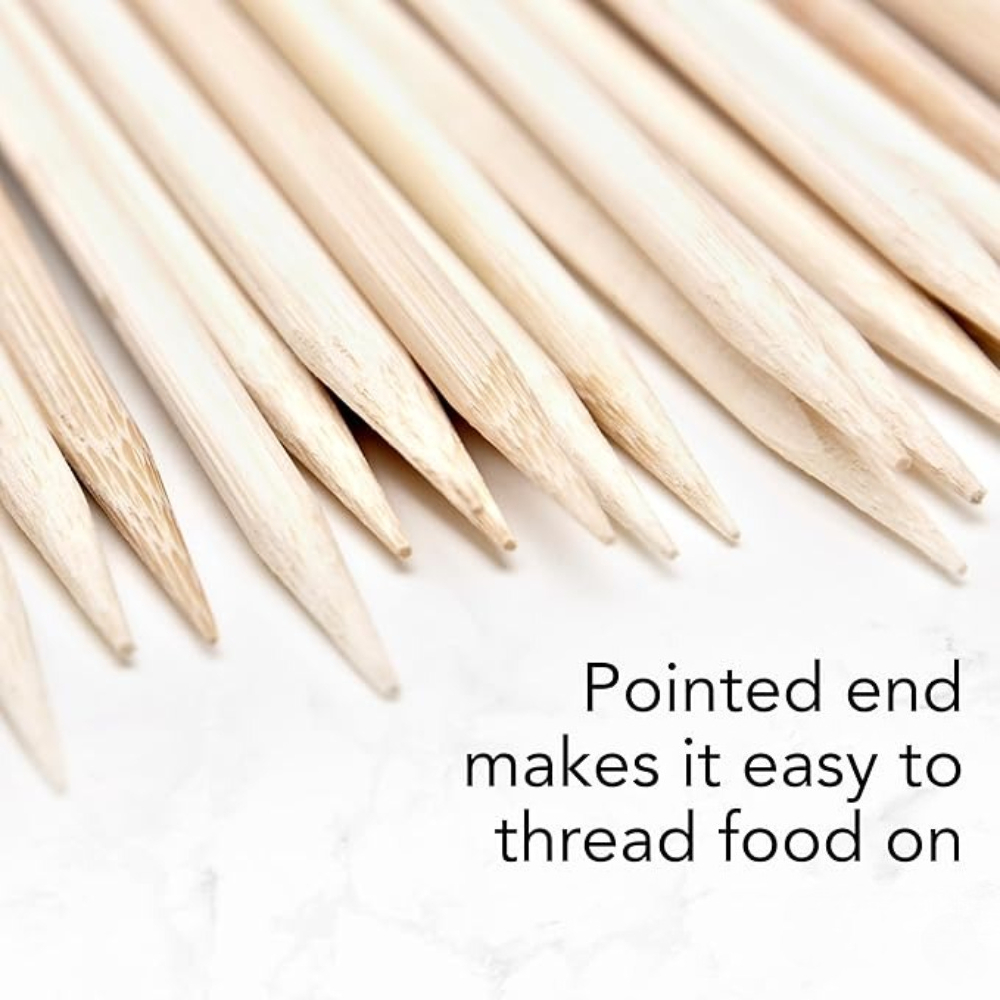 90-1350Pcs BBQ Skewers Bamboo  - Corn Dog Stick 评论和价格
